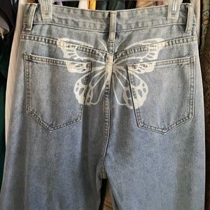 Butterfly jeans